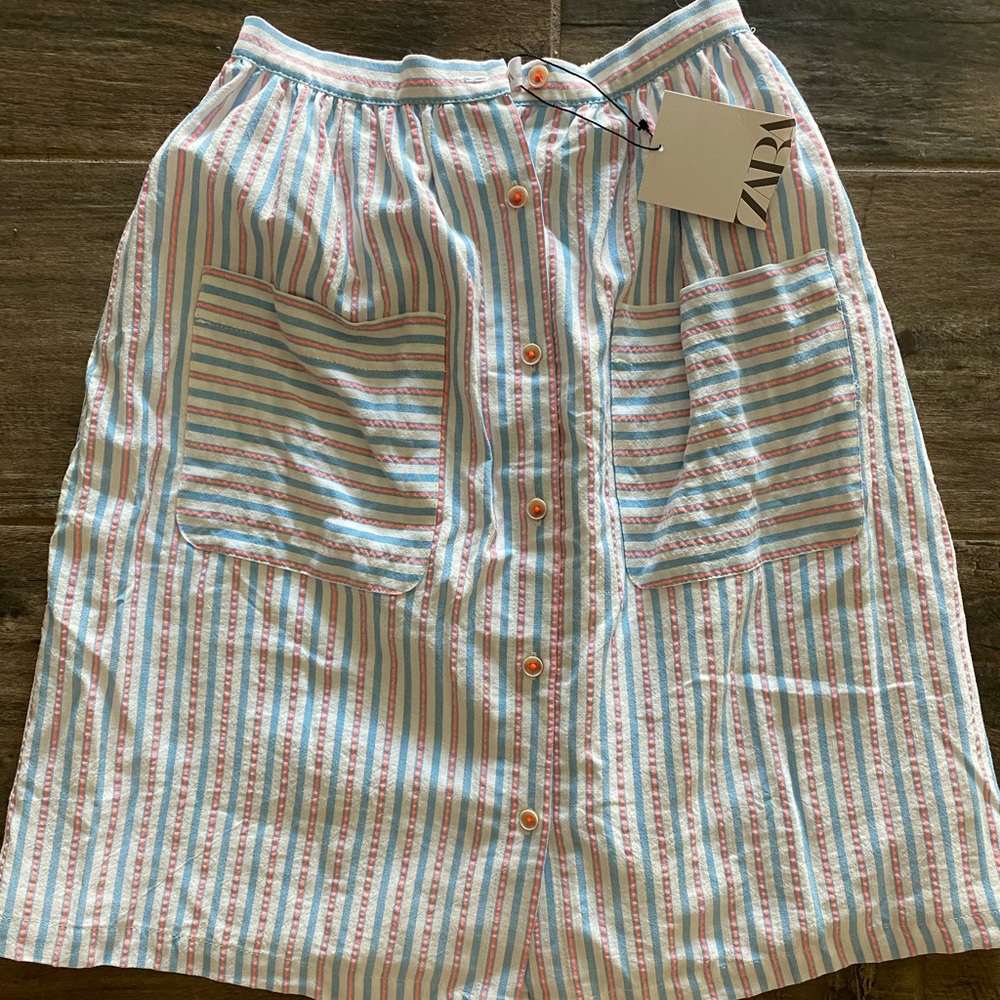 Zara girls midi skirt
